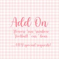 Add on- hand embroidery patterns to the baby items product logo