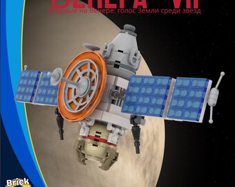 Venera 7 / MOC / Space Probe / Display Model / MOC-DP10-94478 / Lego / Digital pdf / instructions Download / building instructions