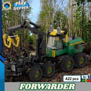 Forwader MOC – PDF Instructions / MOC-PS04-110625 / Play Series / Lego / Technic & System Display Model / Brick-compatible system
