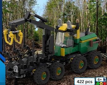 Forwader MOC – PDF Instructions / MOC-PS04-110625 / Play Series / Lego / Technic & System Display Model / Brick-compatible system