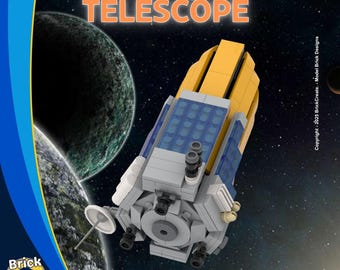 Kepler Space Telescope/Space Probe/Display Model/MOC-DP21-104797/Lego/Digital pdf/instructions Download/building instructions