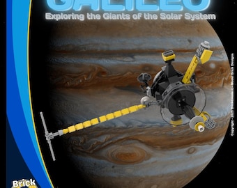 Galileo / Space Probe / Display Model / MOC-DP20-93548 / Lego / Digital pdf / instructions Download