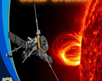 Solar Orbiter / Space Probe / Display Model / MOC-DP22-99174 / Lego / Digital pdf / instructions Download / building instructions