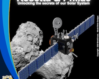 Rosetta & Philae / Space Probe / Display Model / MOC-DP19-93543 / Lego / Digital pdf / instructions Download / building instructions