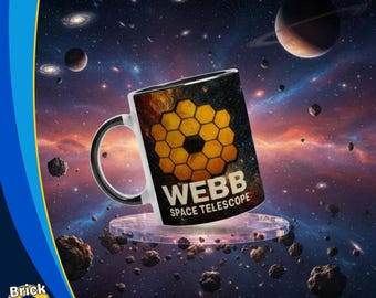 James Webb Space Telescope Ceramic Mug – Stylish View of the Universe POD-TS02-2025002