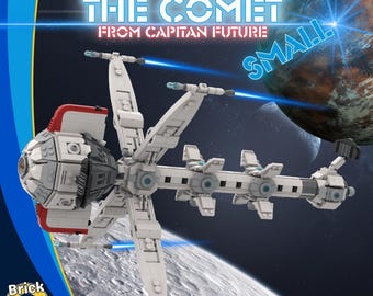 The Comet - SMALL / Space Probe / Display Model / MOC-DP14-104914 / Lego / Digital pdf / instructions Download /