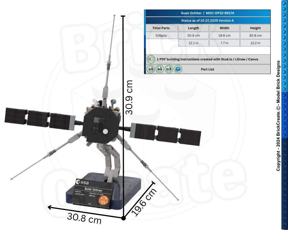 Solar Orbiter / Space Probe / Display Model / MOC-DP22-99174