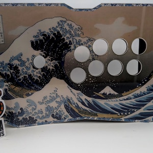 Estuche para joystick arcade The Great Wave, carcasa personalizada para joystick de lucha