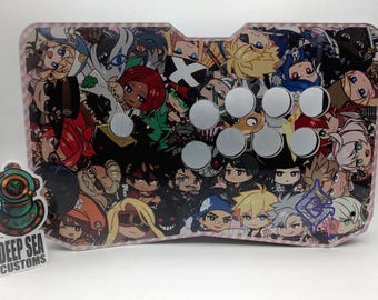 Custodia per joystick arcade Guilty Gear, custodia per joystick da combattimento personalizzata