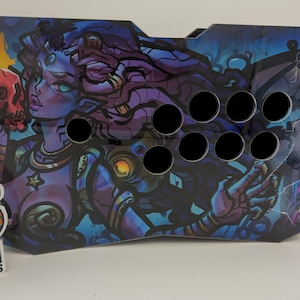Custom commission Arcade Joystick Case,all button  Custom Fight Stick Housing, (any Button layout and theme)