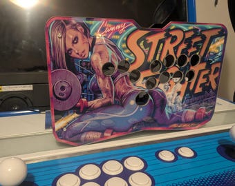 Street fighter cammy all button Fightstick Enclosure