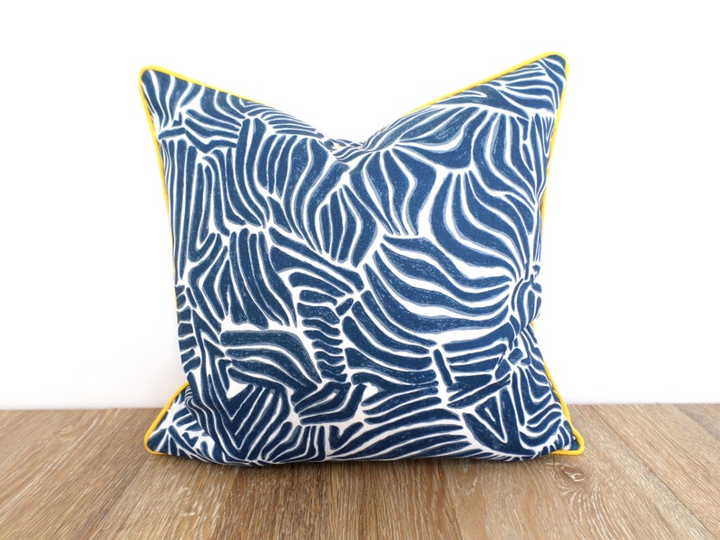 Zebra Outdoor Pillow Cover 18x18 20x20 22x22 Animal Print Etsy