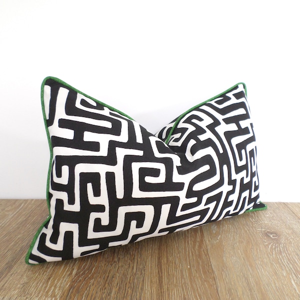 Greek Key Pillow Etsy
