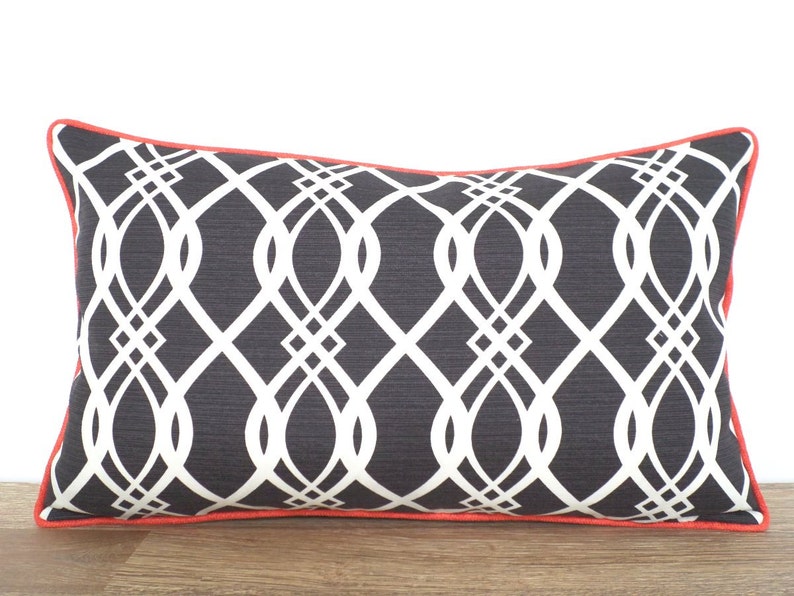 20x12 small deck chair cushion Small lumbar pillow | Etsy