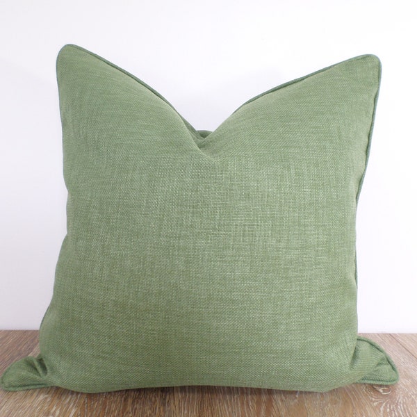 Olive Green Outdoor Pillow - Etsy