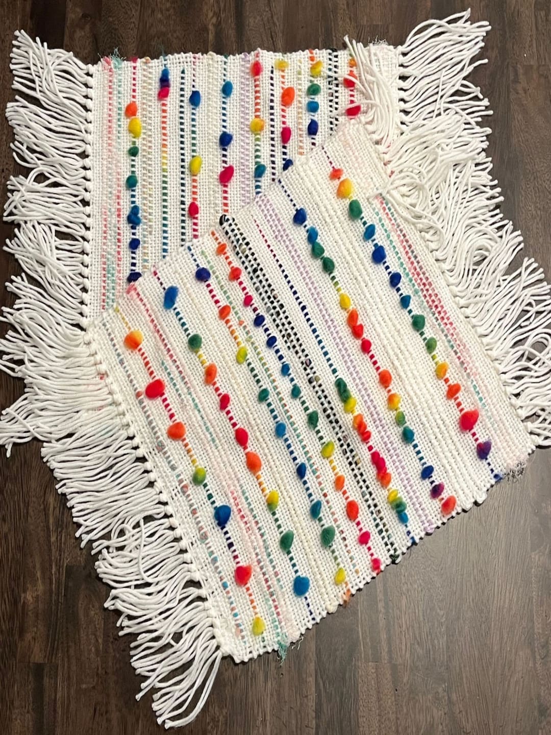 Pair of Colorful Handwoven Mats - Etsy