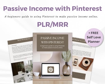 Beheers de doorverkooprechten PLR passief inkomen met Pinterest, PLR, MRR, klaar voor jou-gids.