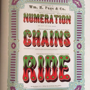 Specimens of Chromatic Wood Type: The 1874 Masterpiece of Colorful Typography image 2