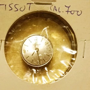 Vintage Tissot Mechanical Watch Movement | Swiss Made | 17 Jewels | Working Condition (No Crown)