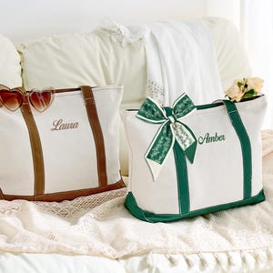 Personalisierte bestickte Einkaufstasche, personalisierte Name Canvas Tasche, personalisierte Handtaschen, bestickte Tasche, personalisierte Tasche, personalisierte Tasche, Badetasche