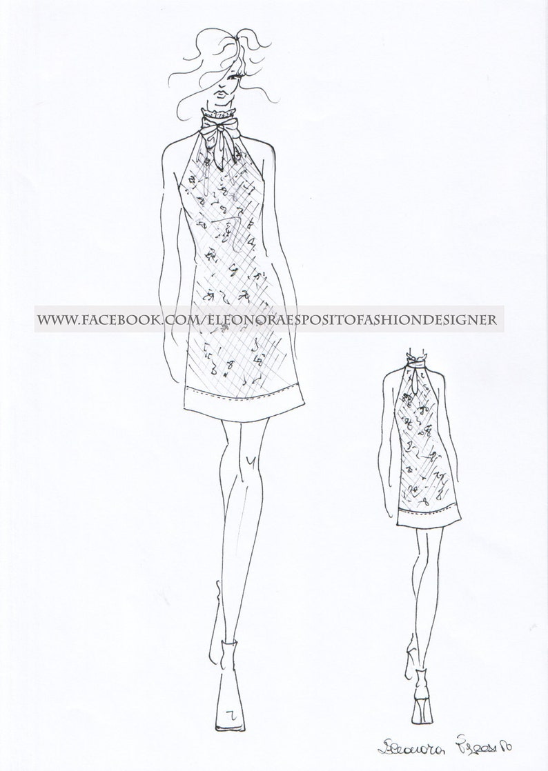 Black Lace Formal Dress, Halter Neck Dress, Shift Cocktail Dress, Retro Style Dress, Lace Contrast Dress, 60s Dress, Made to Measure image 5