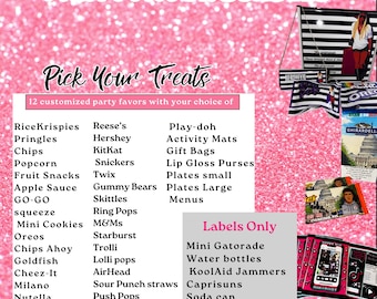 Personalized Party Favor Treat Bundles