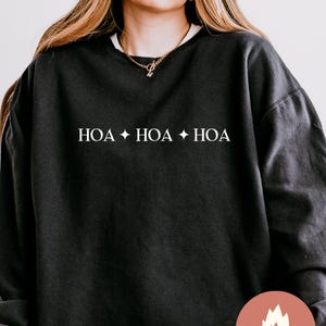 Twilight Hoa Hoa Hoa Unisex Lightweight Crewneck, Sweater Weather Sweatshirt, Moody Weather Club