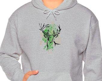 Deer Hunter Hoodie: Unisex Camouflage Hunting Sweatshirt