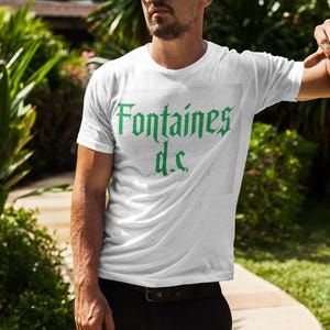 Fontaines DC t shirt, Irish band, Indie music, popular indie tee, music t shirt, rock band, graphic t shirt