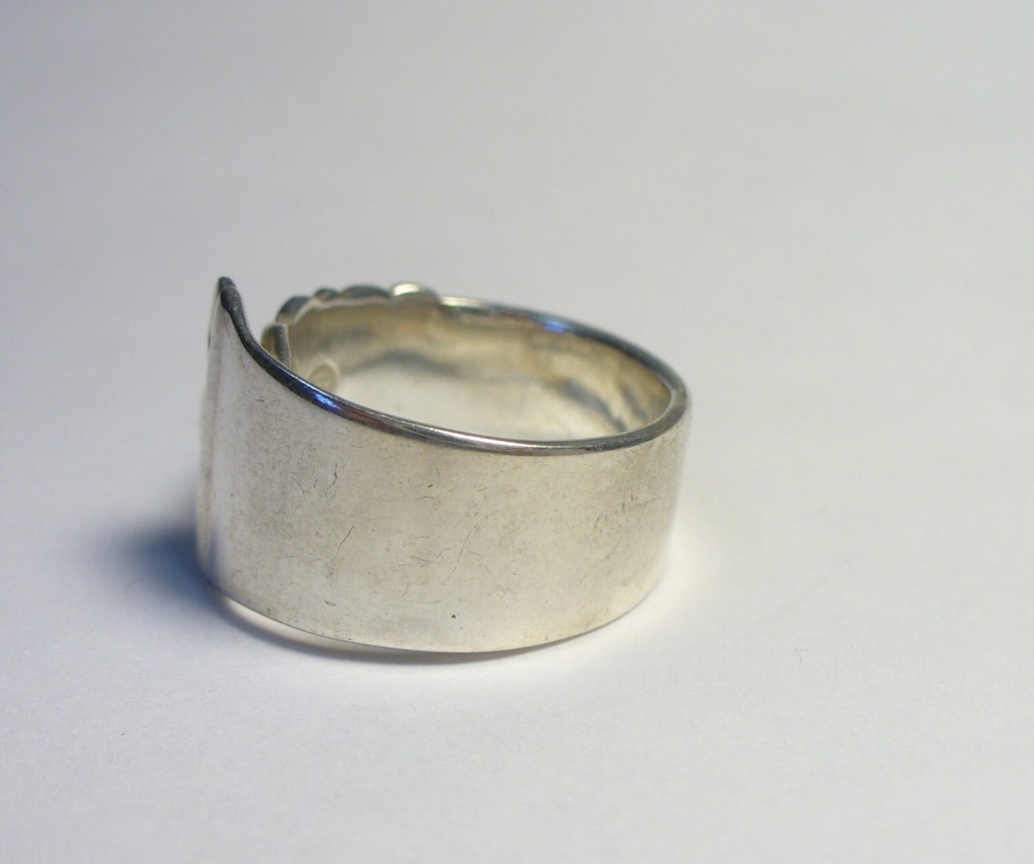 ヴィンテージ デンマーク スターリング シルバー スプーン リング