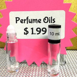 Women Perfume Oils, 10 ml. Roll on Bottles, Alcohol Free, Perfume Oils, Fragrances, Muslim Oils, Pure Fragrances