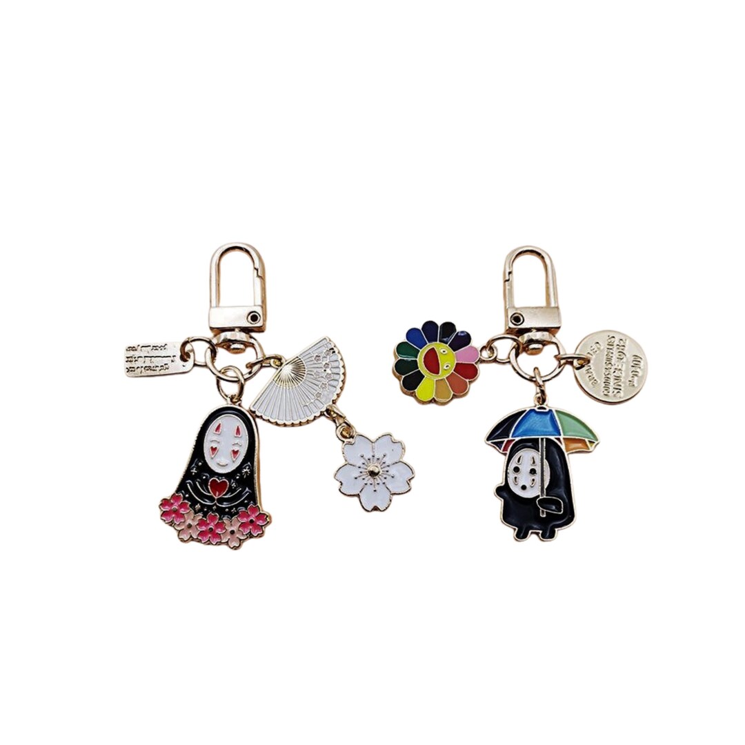 Personalized A Set of Two No Face From Spirited Away Anime Handmade ...