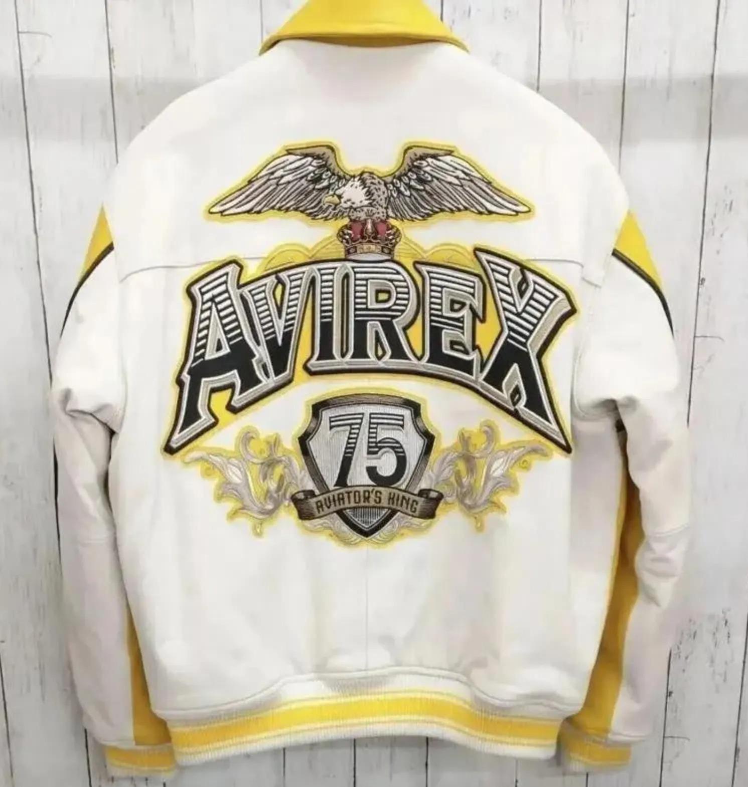Vintage avirex leather jackets - Etsy 日本