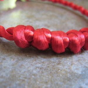 Red Thread Bracelet Luck and Prosperity. - Etsy