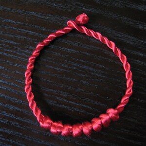 Red Thread Bracelet Luck and Prosperity. - Etsy