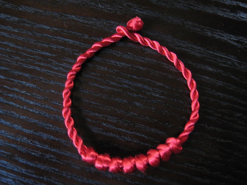 Red Thread Bracelet Luck and Prosperity. Etsy