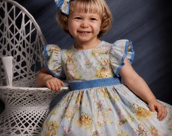Blue Easter Dress