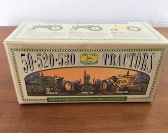 John Deere Tractor Set 50 520 530 Set #2 Collectable John Deere Toy