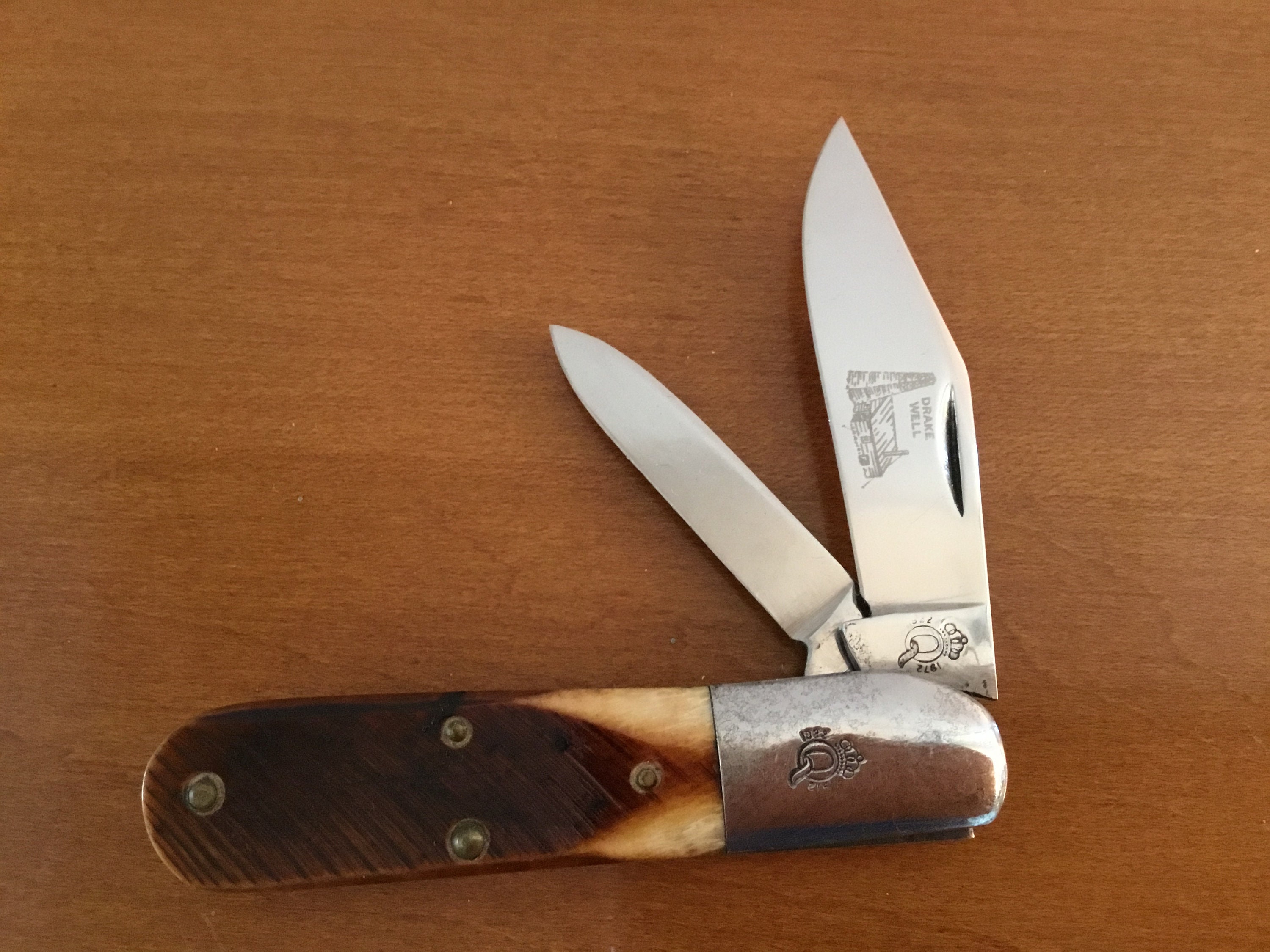 Queen Barlow Drake Well Commemorative Knife 1972 Queen Knife Etsy