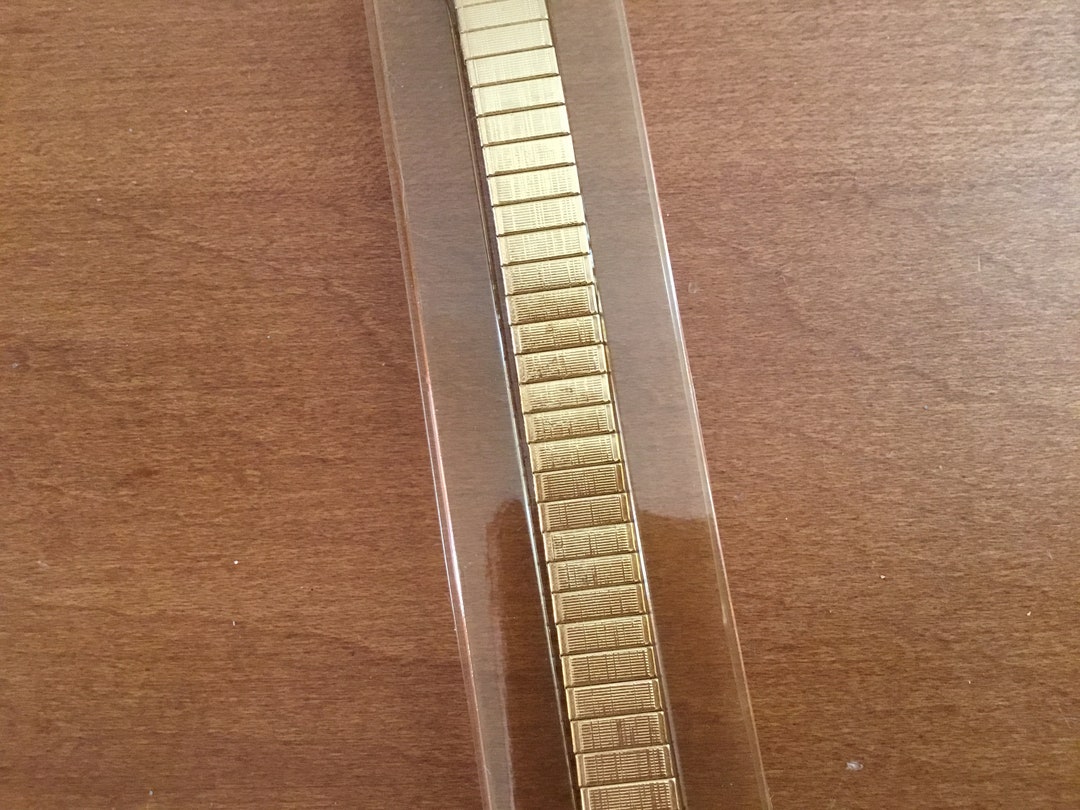 Speidel Women's Goldtone Watch Band Made in USA Etsy