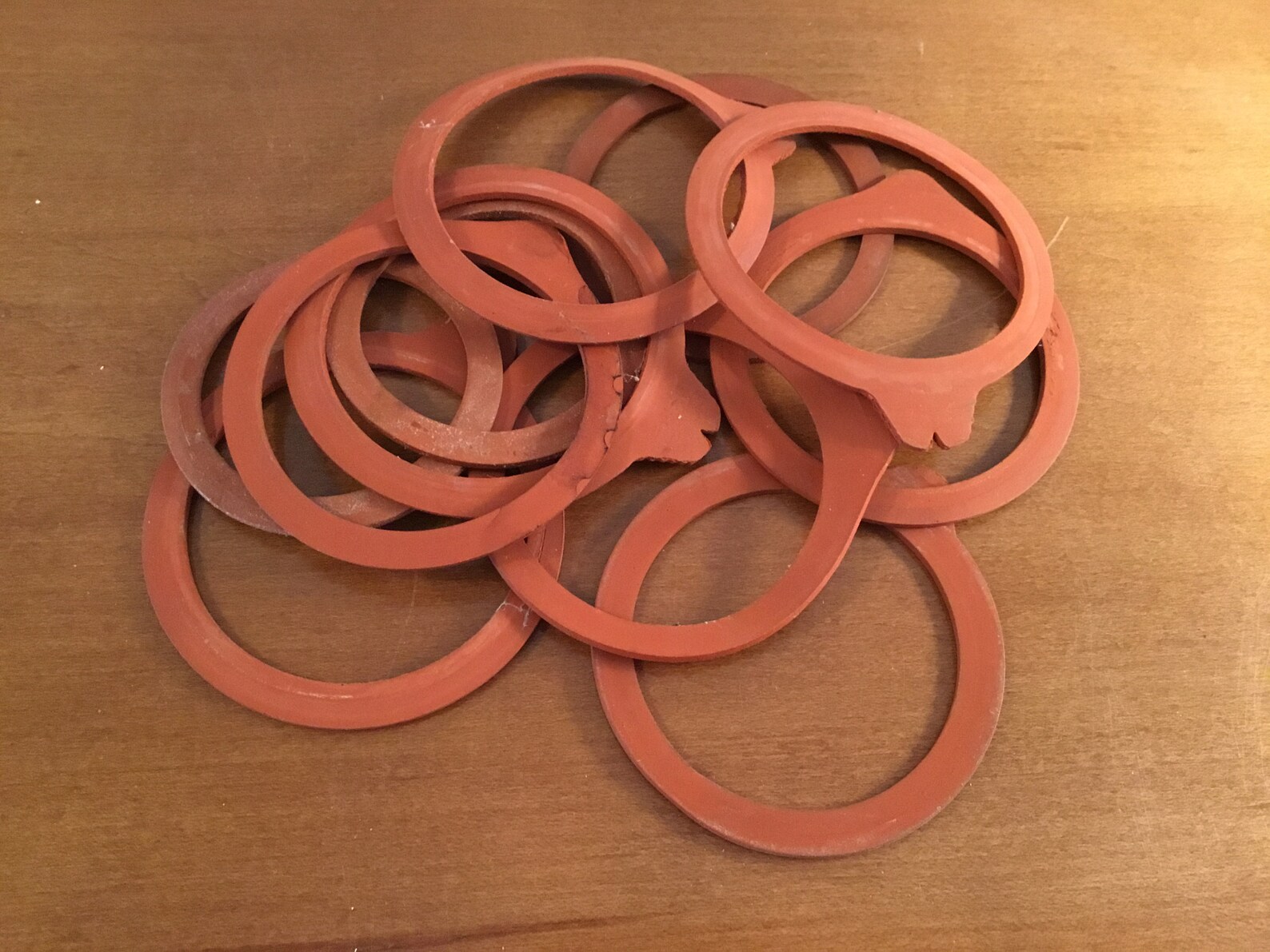 12 Vintage Rubber Canning Rings Craft Canning Rings Etsy