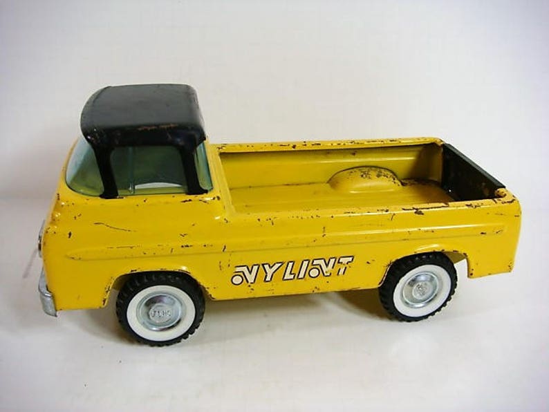 Ford Nylint Econoline Truck Yellow And Black Pressed Steel Truck Nylint Pressed Steel Truck
