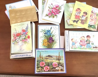 47 Unused Greeting Cards Father Skelly's Catholic Greeting Cards Happy Birthday Get Well Anniversary Sympathy Thank You Thinking of You