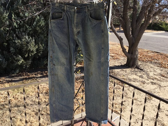 Wrangler Men's Jeans 36W X 30L Zipper 