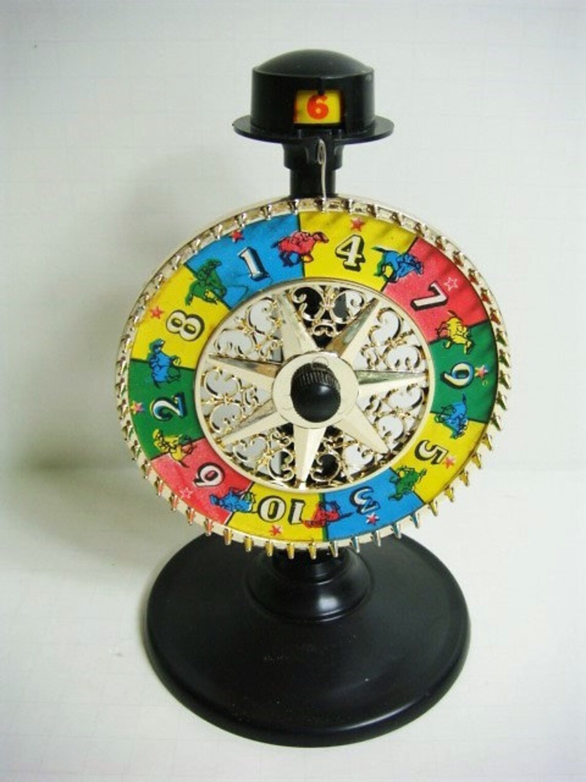 Wheel Of Fortune Pari Mutuel Horse Race Game 1950's Etsy