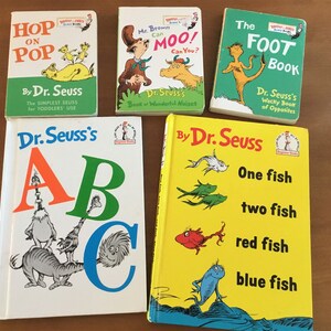 5 Dr. Seuss Bücher 3 Hard Board Bücher 2 Anfänger Bücher