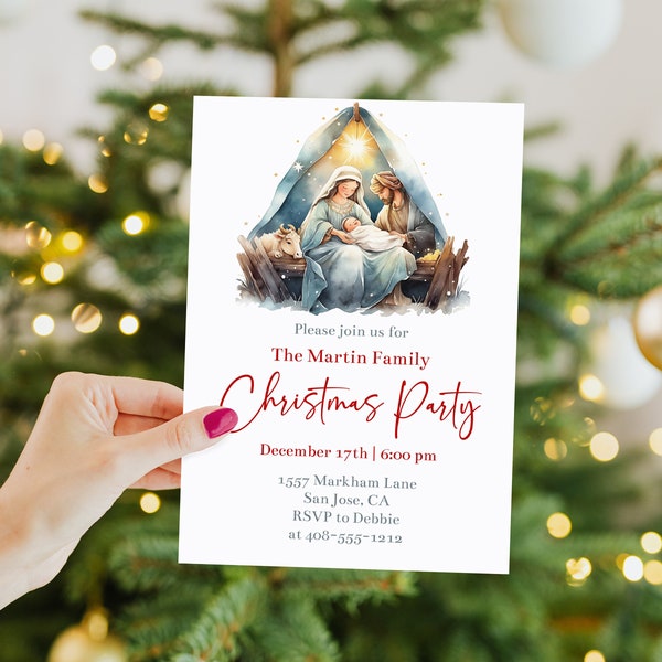 Christian Invitation - Etsy