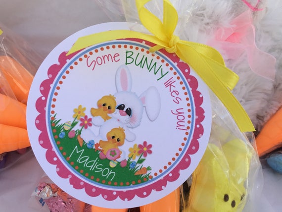 Some Bunny, Easter, Easter Bunny, Bunny, Easter Tag, Bunny Rabbit, Easter Egg Hunt, Easter Favor Tag, Easter Basket Tag, Easter Basket, Tag Il_570xn