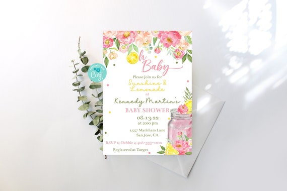 editable-lemonade-baby-shower-invitation-template-oh-baby-pink-lemonade