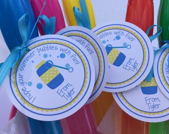 Bubble tags, Last day of school, Summer tags, Tags for bubble, Blow bubbles tag, End of school summer tags, Classroom gift, Preschool tags